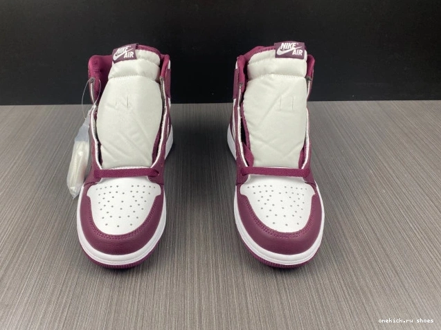 Cheap Jordan Air 555088-611 High OG Bordeaux 1 0822